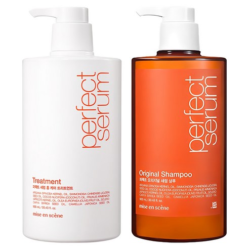 MISE EN SCÉNE  - PERFECT SERUM - KIT TRATAMENTO + SHAMPOO 900ml